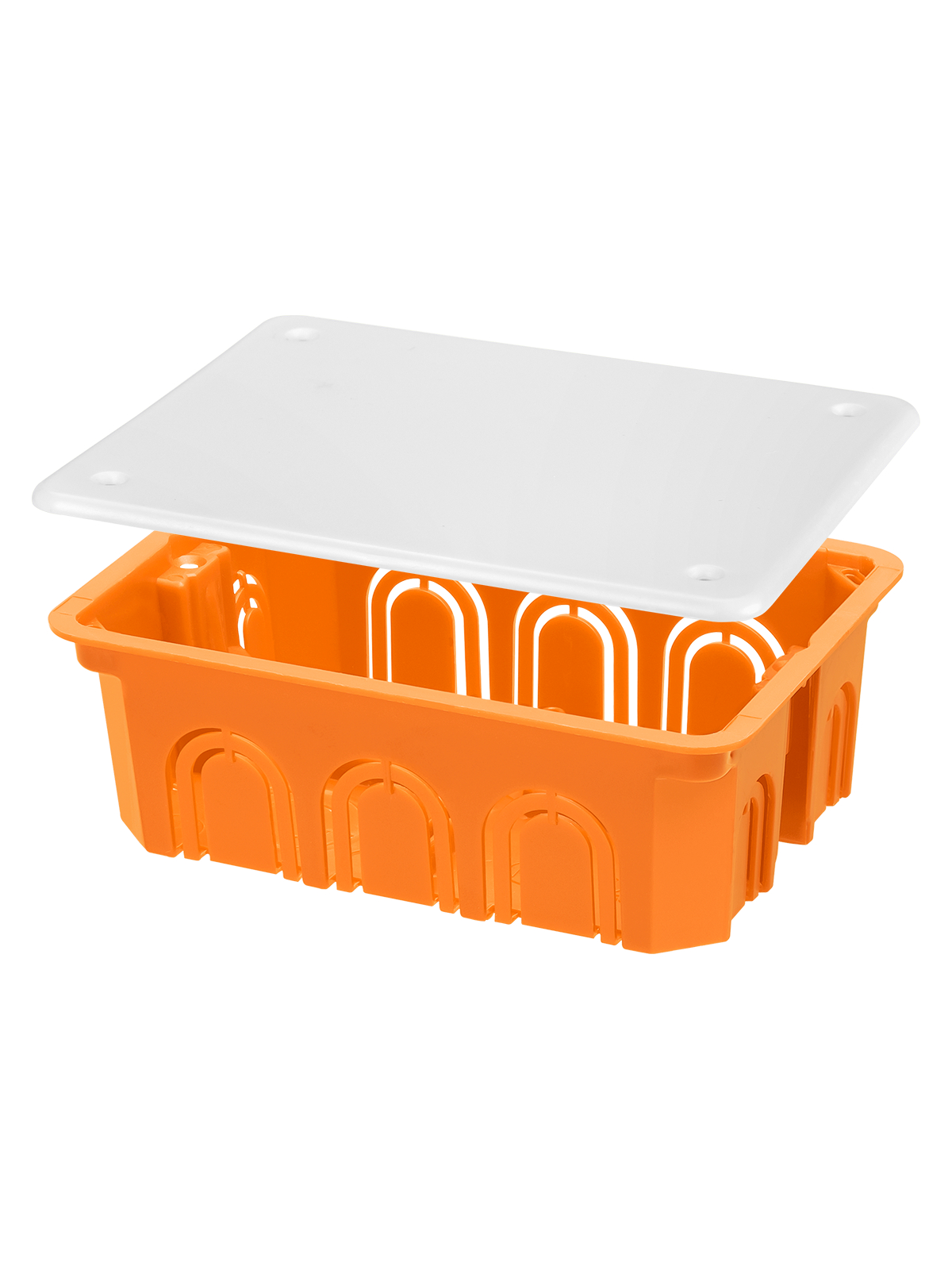 Распаячная коробка TDM СП 120х92х45мм, крышка, IP20, инд. штрихкод