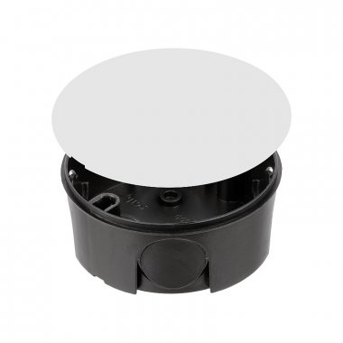 Монтажная коробка TDM У195 СП D75х30 мм, крышка, IP20, инд. штрихкод