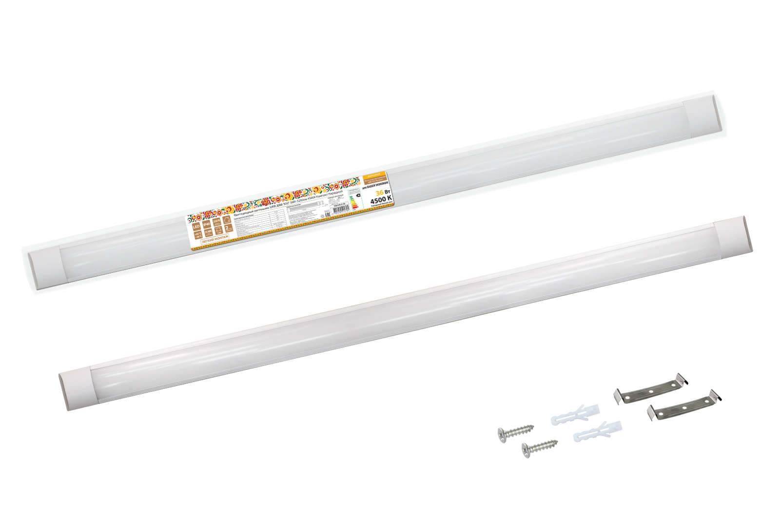 Светодиодный светильник TDM ELECTRIC Народный LED ДПО 3017 36Вт 3200лм 4500К Компакт