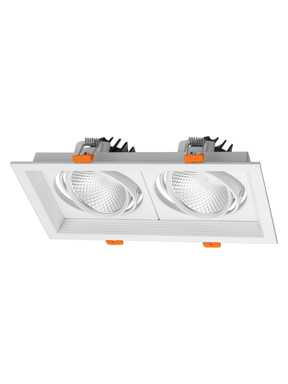 Светильник TDM ELECTRIC встраиваемый карданный "Фокус-1" LED CSL-01-2x11-WW 22 Вт, 35°, 3000 К, 80 Ra, IP20