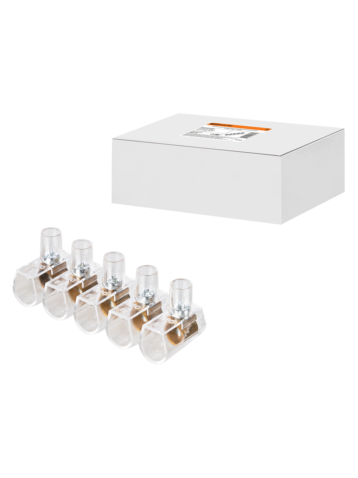 Клеммник концевой изолированный TDM ELECTRIC ККИ 6 мм2 5х1