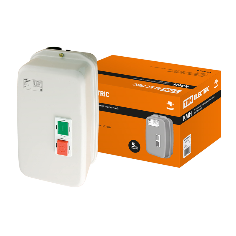 Контактор TDM ELECTRIC КМН35062 50А в оболочке Ue=380В/АС3 IP54