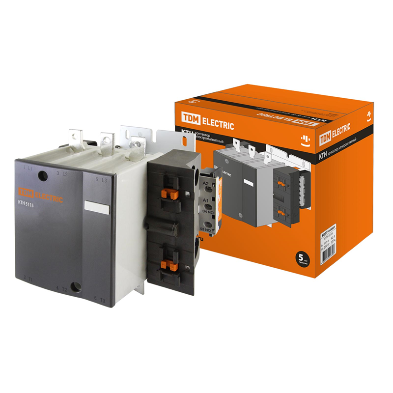 Контактор TDM ELECTRIC КТН- 5115 115А 230В/АС3