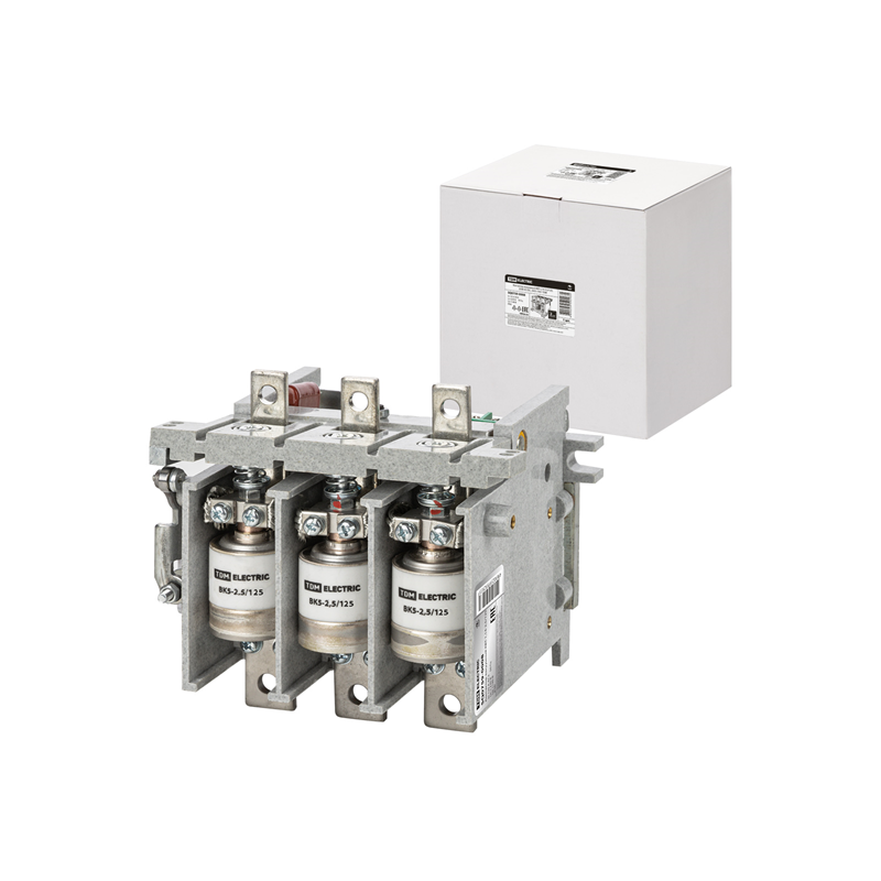 Контактор вакуумный TDM ELECTRIC КВТ-1,14-4/400, 220В AC/DC, 4НО+3НЗ