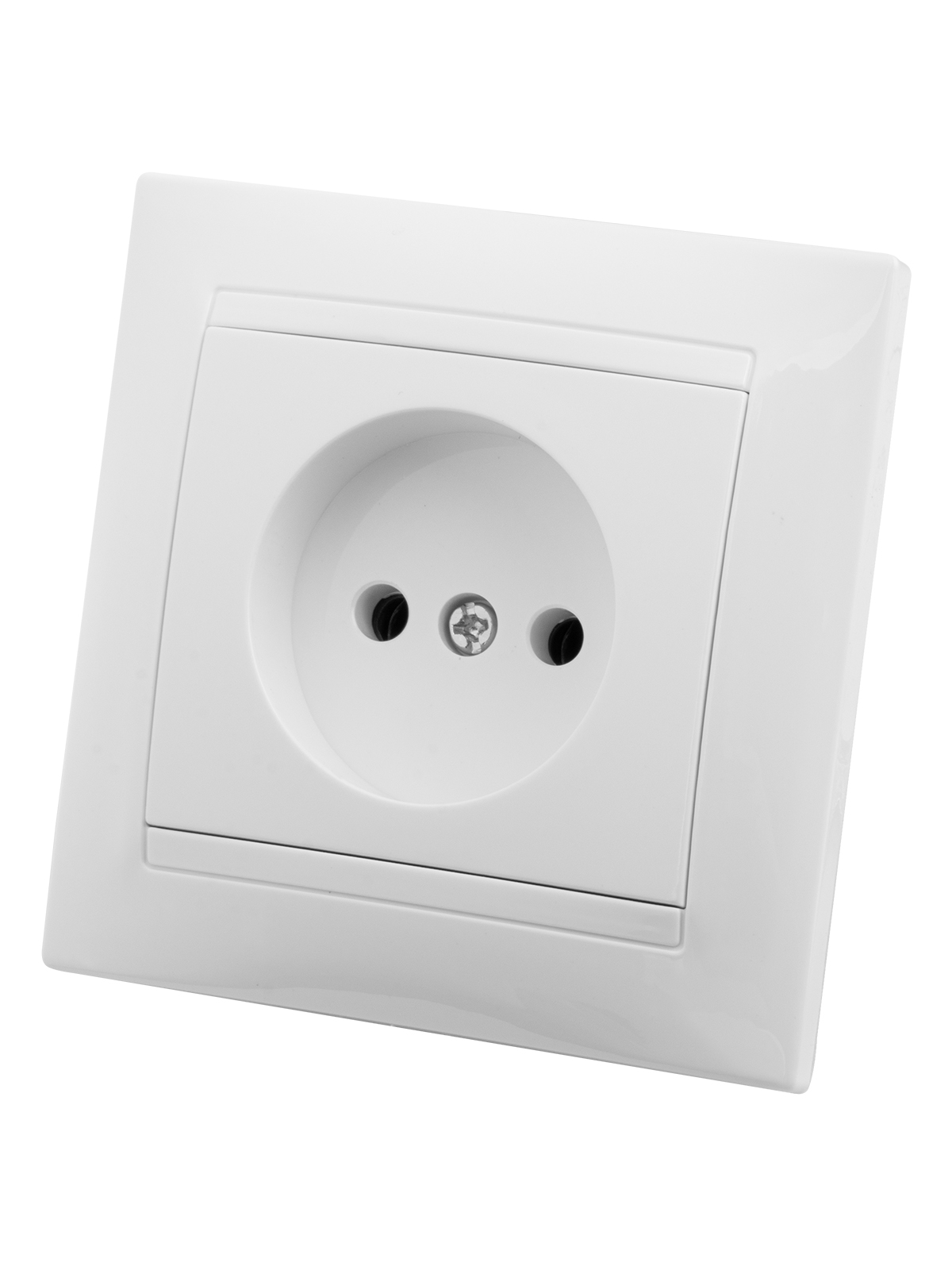 Розетка TDM ELECTRIC Лама 2П 10А 250В белая