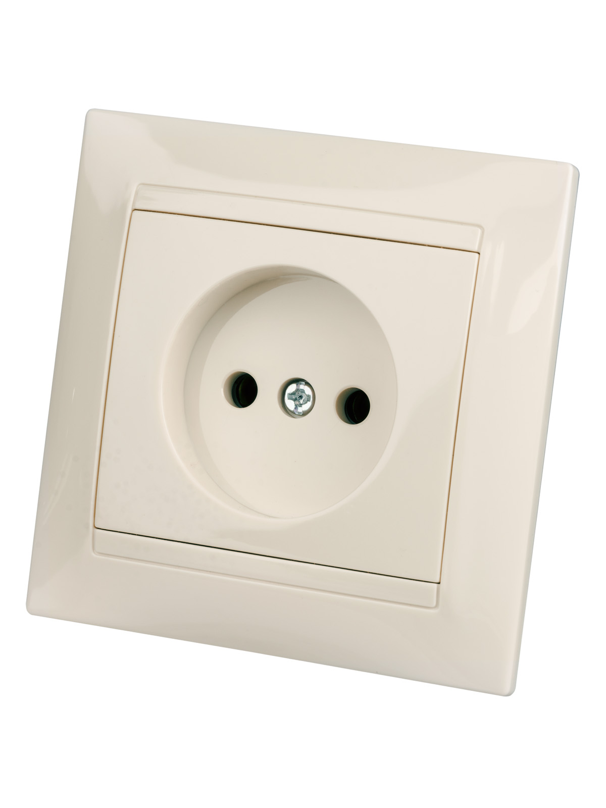 Розетка TDM ELECTRIC Лама 2П 10А 250В сл. кость