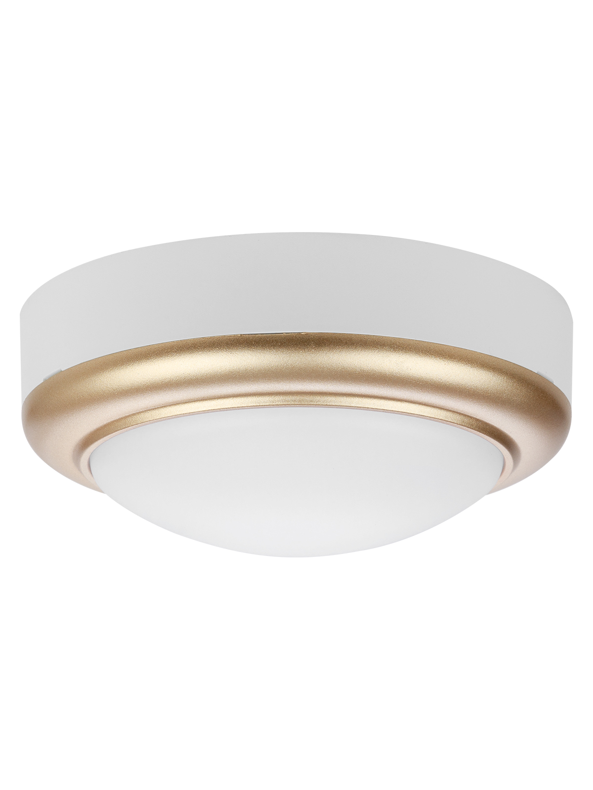 Светильник накладной TDM ELECTRIC LED ДПО "Антарес" 8Вт 6500К круг 140*58 мм мат.золото IP54