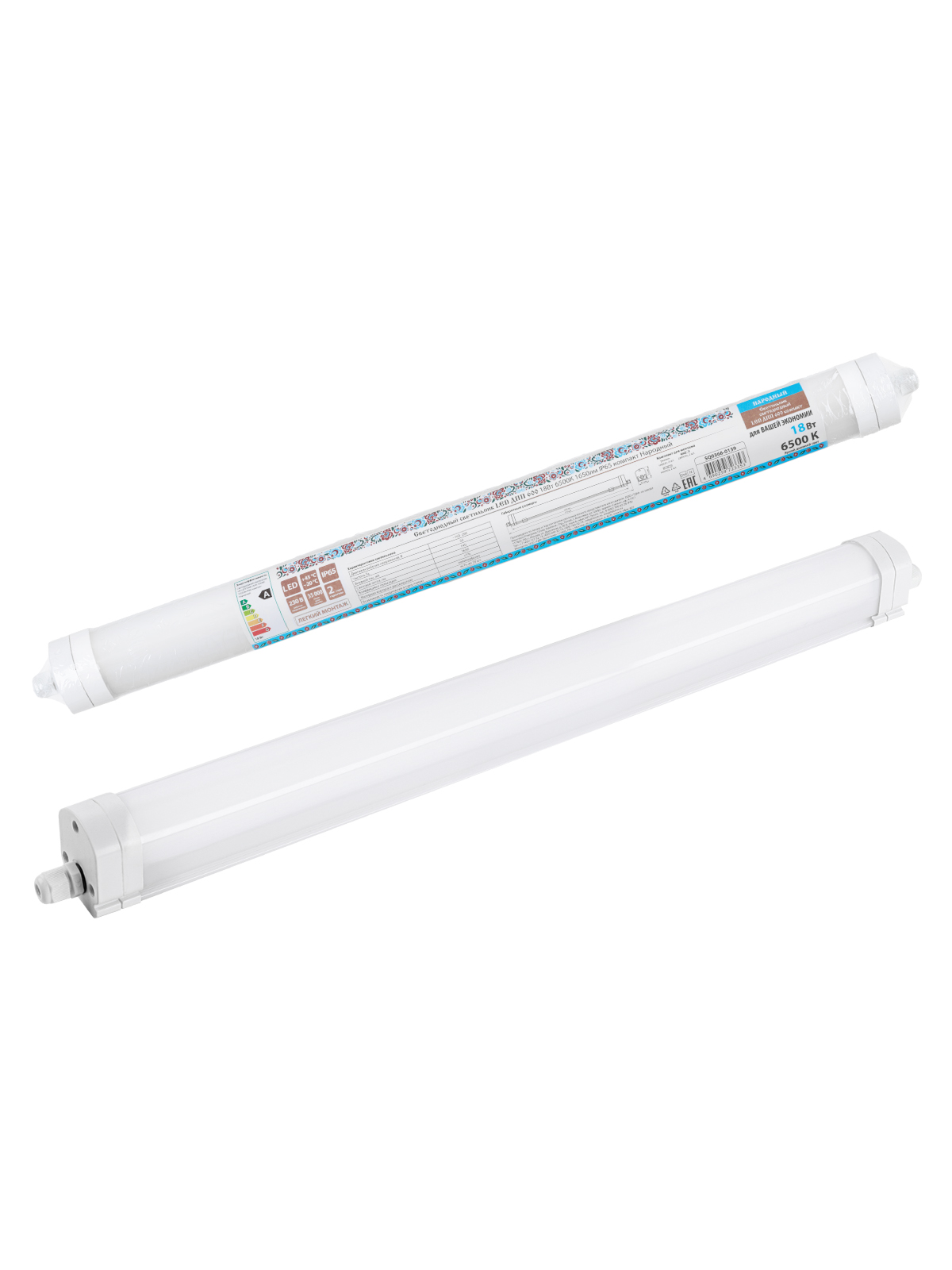 Светодиодный светильник TDM ELECTRIC Народный LED ДПП 600 18Вт 6500К 1650лм IP65 компакт купить с доставкой по РФ