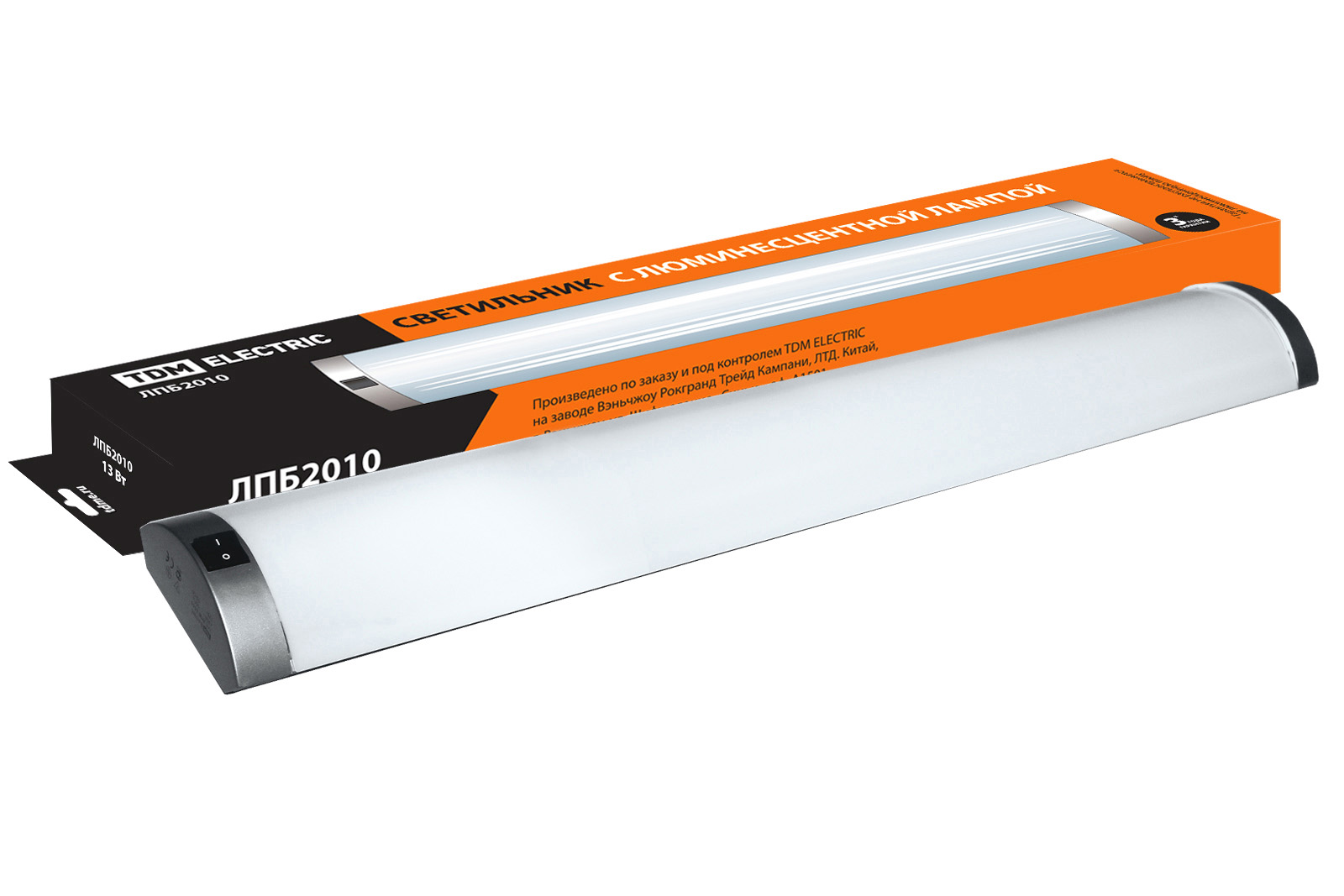 Светильник TDM ELECTRIC ЛПБ 2010 13 Вт 230В Т5/G5 купить с доставкой по РФ