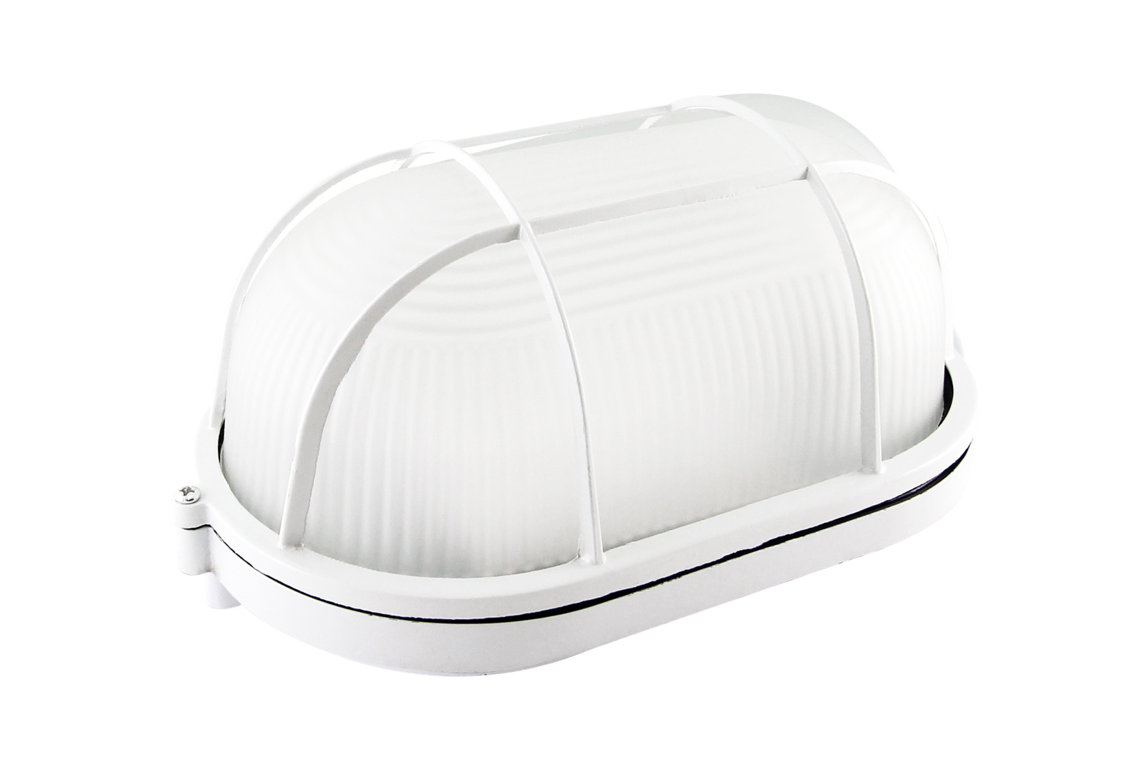 Светильник TDM ELECTRIC НПБ1402 белый/овал с реш. 60Вт IP54