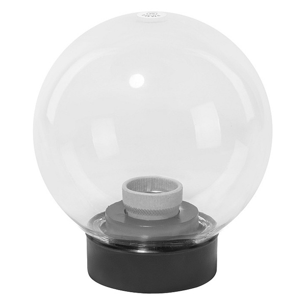 Светильник TDM ELECTRIC НТУ 03- 60-161 шар d=160 мм IP54 (прозрачный ПММА, основание плоское ПК, Е27)