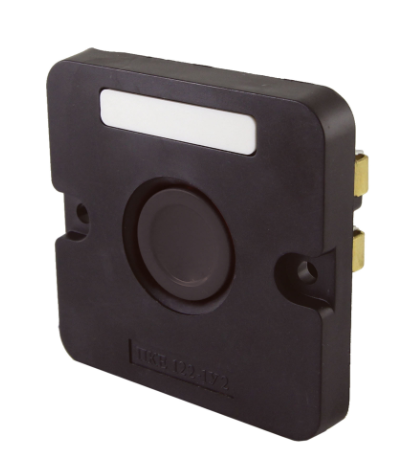 Пост кнопочный TDM ПКЕ 112-1 У3, черная кнопка, IP40