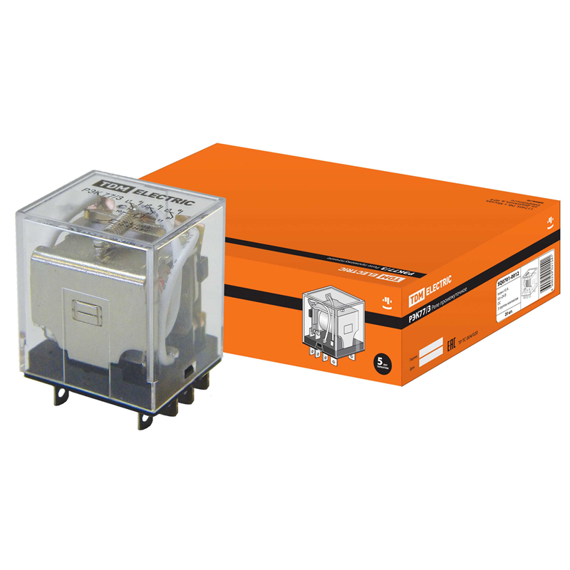 Реле TDM ELECTRIC РЭК77/3 10А  24В DC