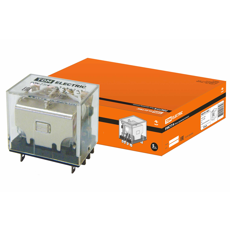 Реле TDM ELECTRIC РЭК77/4 10А 110В AC