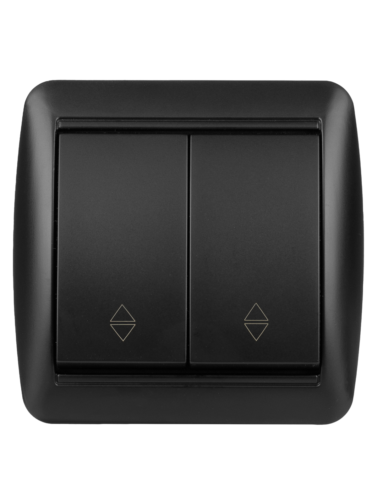 Выключатель на 2 направления 2-кл открытой установки TDM ELECTRIC "Селигер" IP44 10А графит