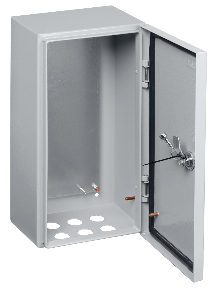 Корпус металлический TDM ЩМП-4.2.1-0 IP66 (400х210х150)
