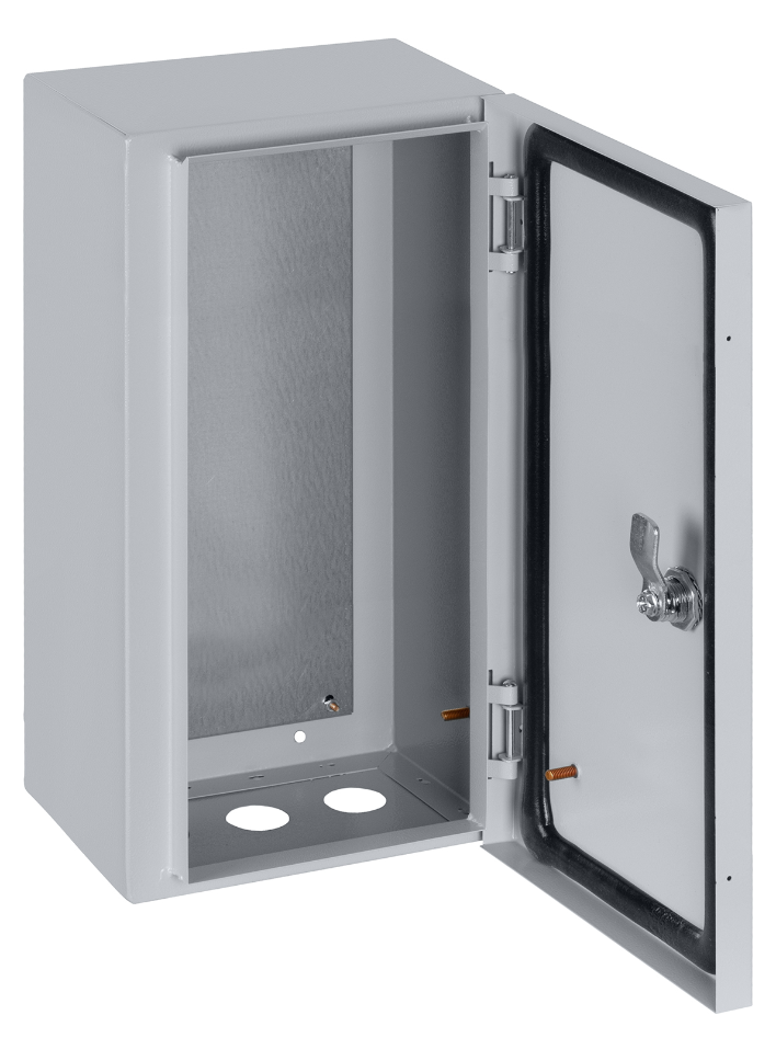 Корпус металлический TDM ЩМП-4.2.1-0 (400х210х150) IP54 Народный эконом купить с доставкой по РФ