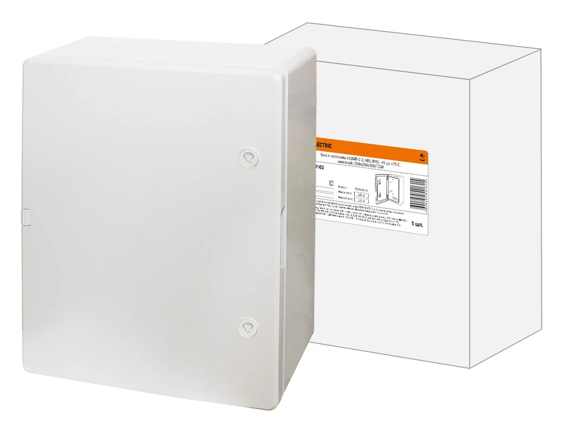 Бокс пластиковый TDM ЩМП-0-2 (350x250x150)
