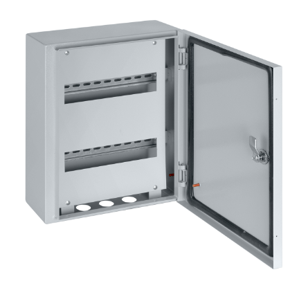 Корпус металлический TDM ЩРН-24 (410х330х120) IP54 Народный эконом