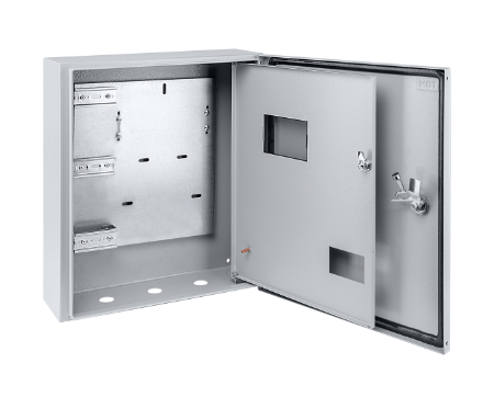 Корпус металлический TDM ЩУ-3ф/1-1-6 IP66 (2 двери) (445х400х150)