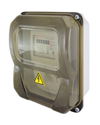 Щит учета TDM ЩУ-1Н-1ф 226х197х90 мм пластиковый IP55