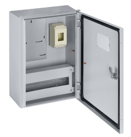 Корпус металлический TDM ЩУРН-3/12 (480х350х165) IP54 Народный эконом