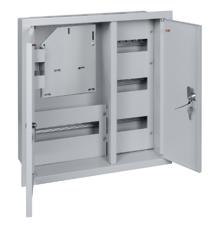 Корпус металлический TDM ЩУРВ-3/30 (550х500х165) 2-х дверный