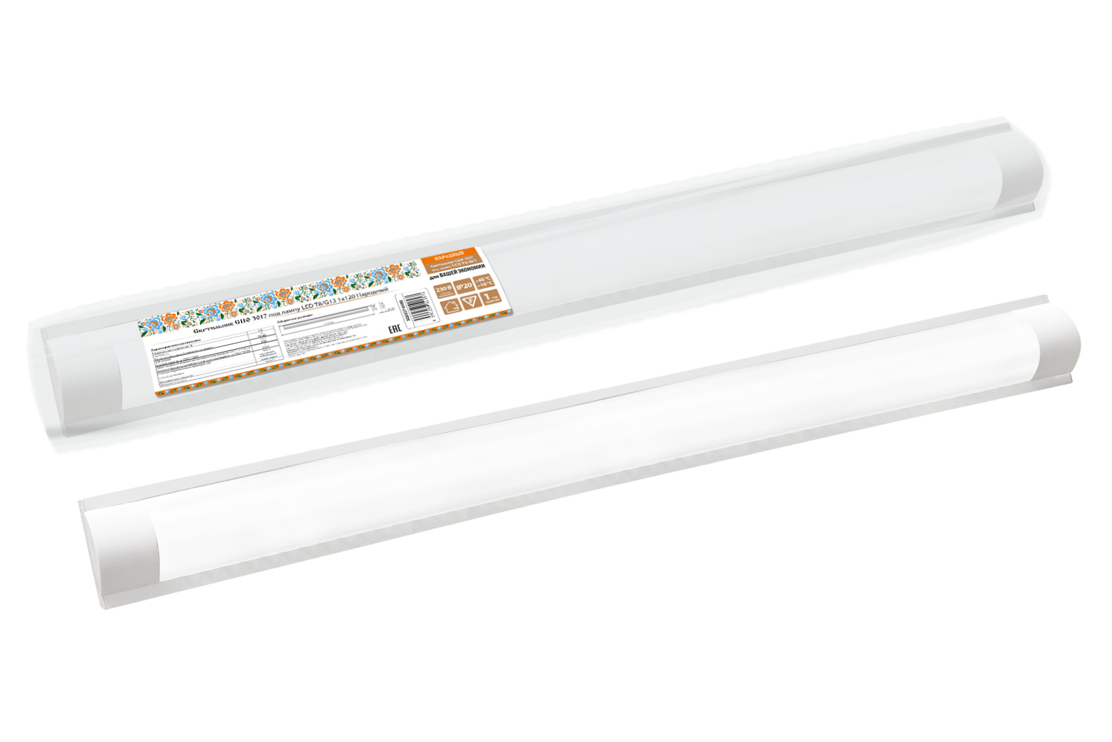 Светильник TDM ELECTRIC Народный СПО 3017 под лампу LED Т8/G13 1х120