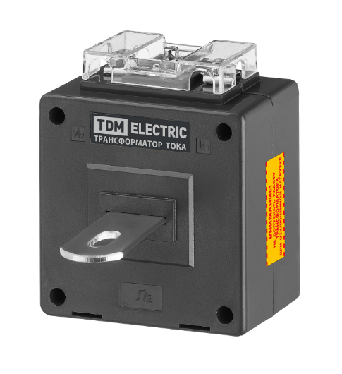 Трансформатор тока TDM Т-0,66 100/5 с шиной, класс точности 0,5s