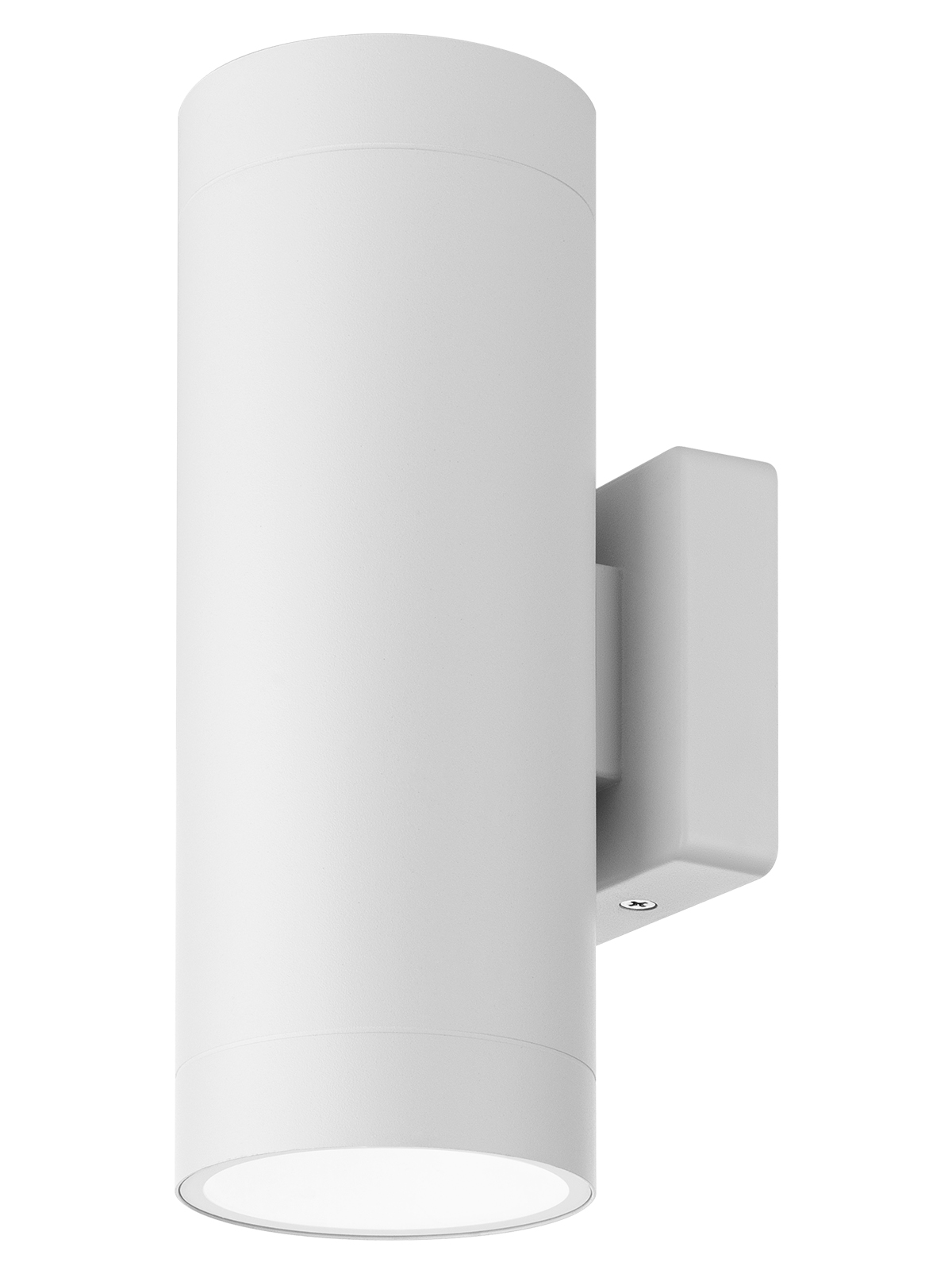 Светильник настенный TDM ELECTRIC LED, Тубо, 2х6 Вт, 4000 К, H 252 мм, алюм./бел., вверх/вниз, IP65 купить с доставкой по РФ