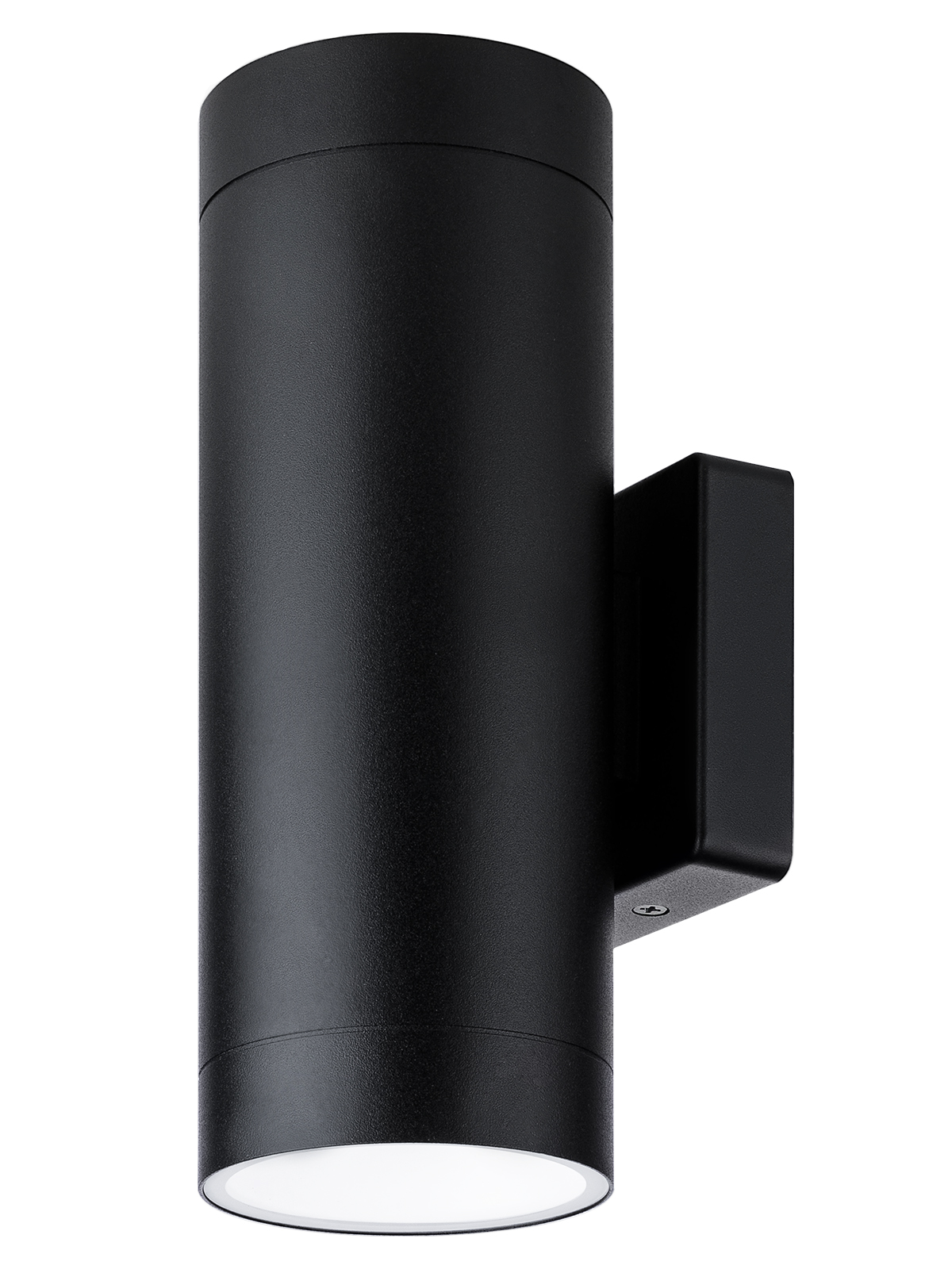 Светильник TDM ELECTRIC настенный LED, Тубо, 2х6 Вт, 4000 К, H252 мм, алюм./черн., вверх/вниз, IP65 купить с доставкой по РФ