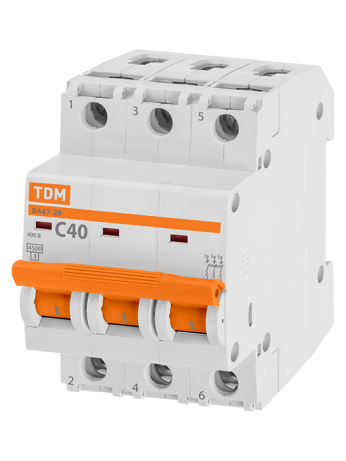 Выключатель автоматический TDM ELECTRIC ВА47-29 SQ0206-0113 купить с доставкой по РФ