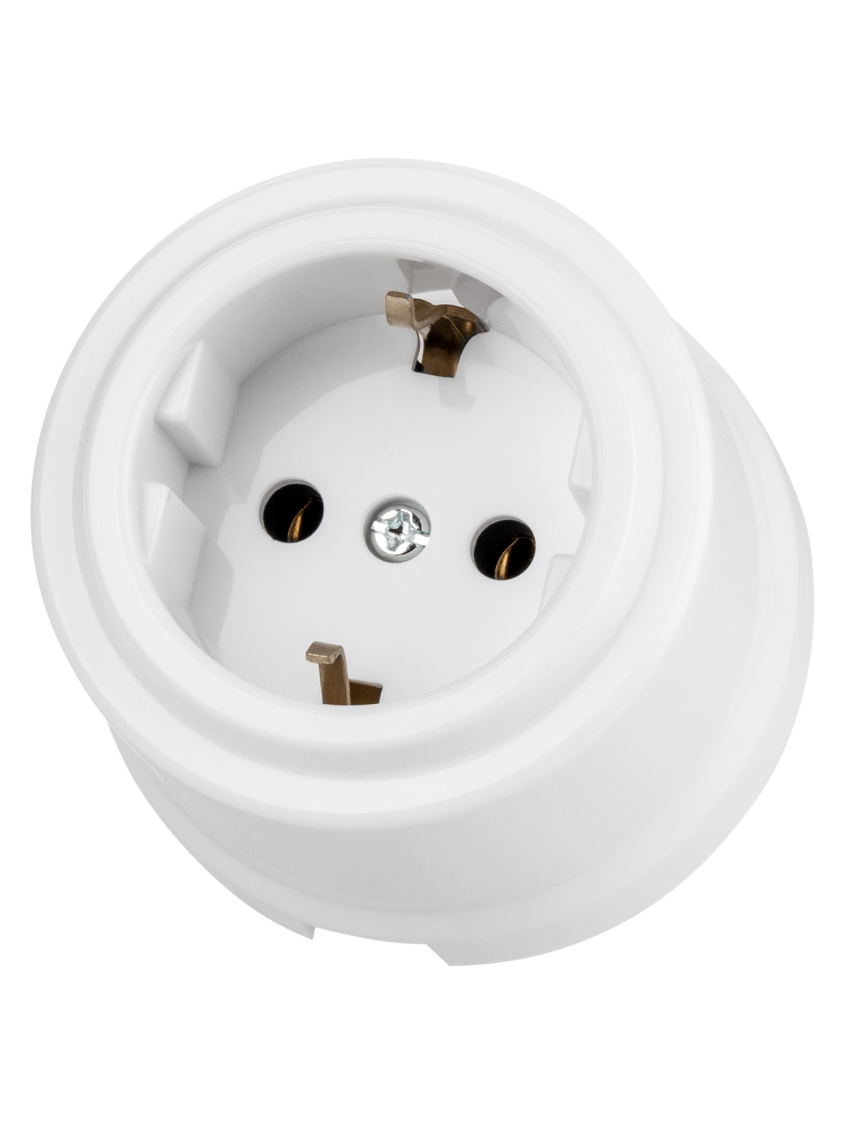 Розетка TDM ELECTRIC Виви 2П+З 16А 250В белая