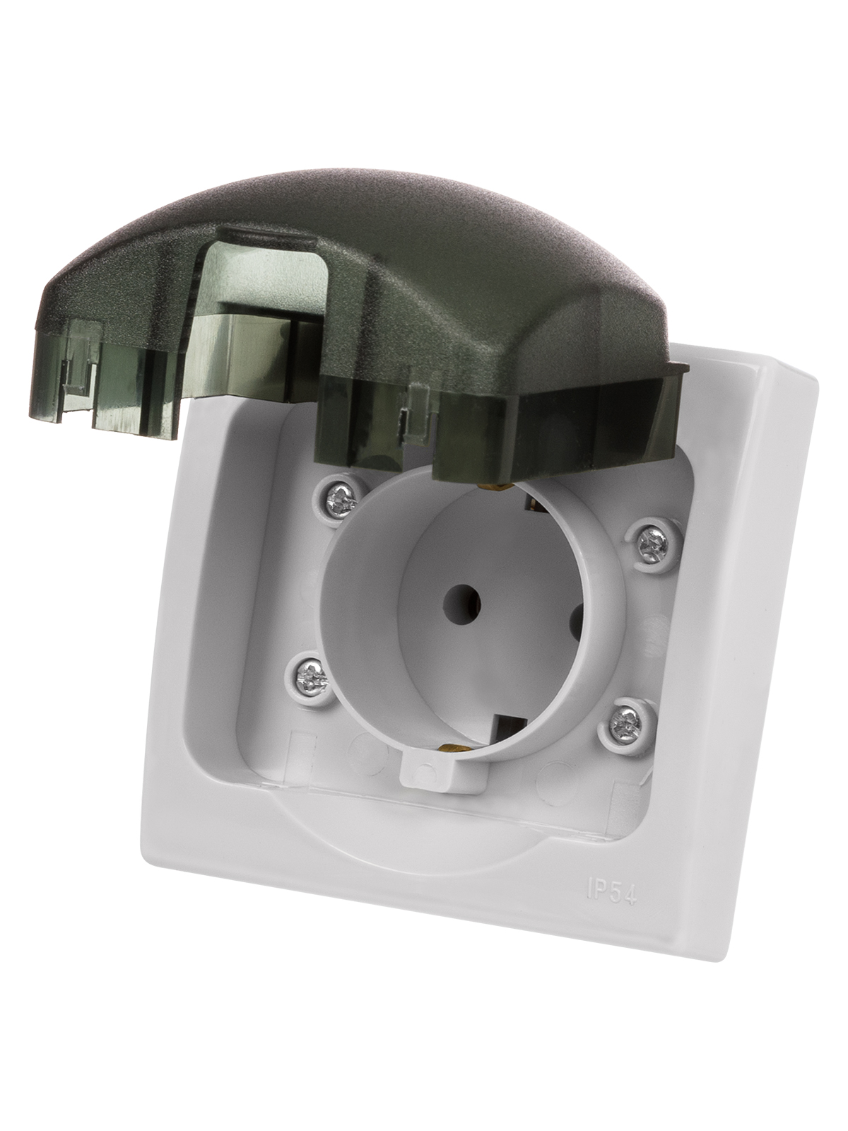 Розетка TDM ELECTRIC Вуокса 2П+З скрытой установки IP54 16А