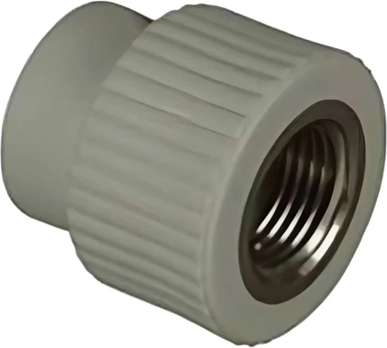 Муфта TEBO сер. PP-R комбинированная 32x1/2" ВР (20/120), арт. 031020408