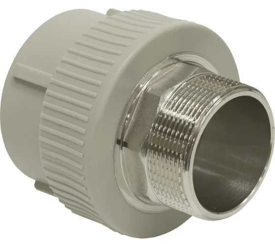 Муфта TEBO сер. PP-R комбинированная 32x1/2" НР (15/90), арт. 031020608