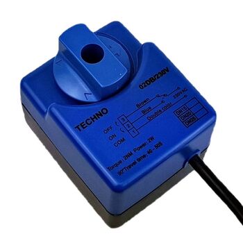 Электропривод для шарового крана TECHNO 02DB/230V купить с доставкой по РФ