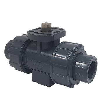 Двухходовой шаровой кран полипропиленовый TECHNO 3040T-PP