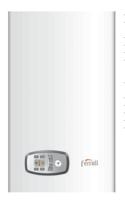 Котел газовый двухконтурный Ferroli Vitatech D F24 (26 кВт)