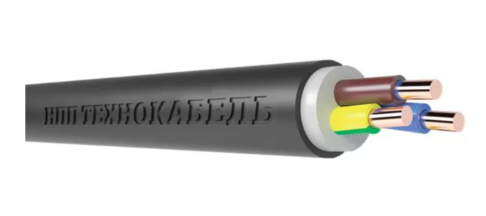 Кабель ППГнг(А)-HF 3х6 ОК 0.66кВ (м) (N PE)
