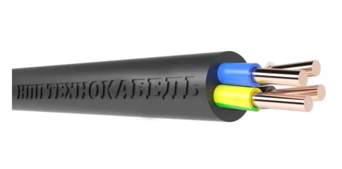 Кабель ВВГнг(А)-LSLTx 4х1.5 ОК 0.66кВ (м) (N)
