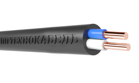 Кабель силовой ВВГнг(А)-LSLTx 2х2.5 ок(N)-0.660 ТРТС