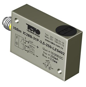 Бесконтактный выключатель ТЕКО ISBm IC28B-32P-3,5-LZS402
