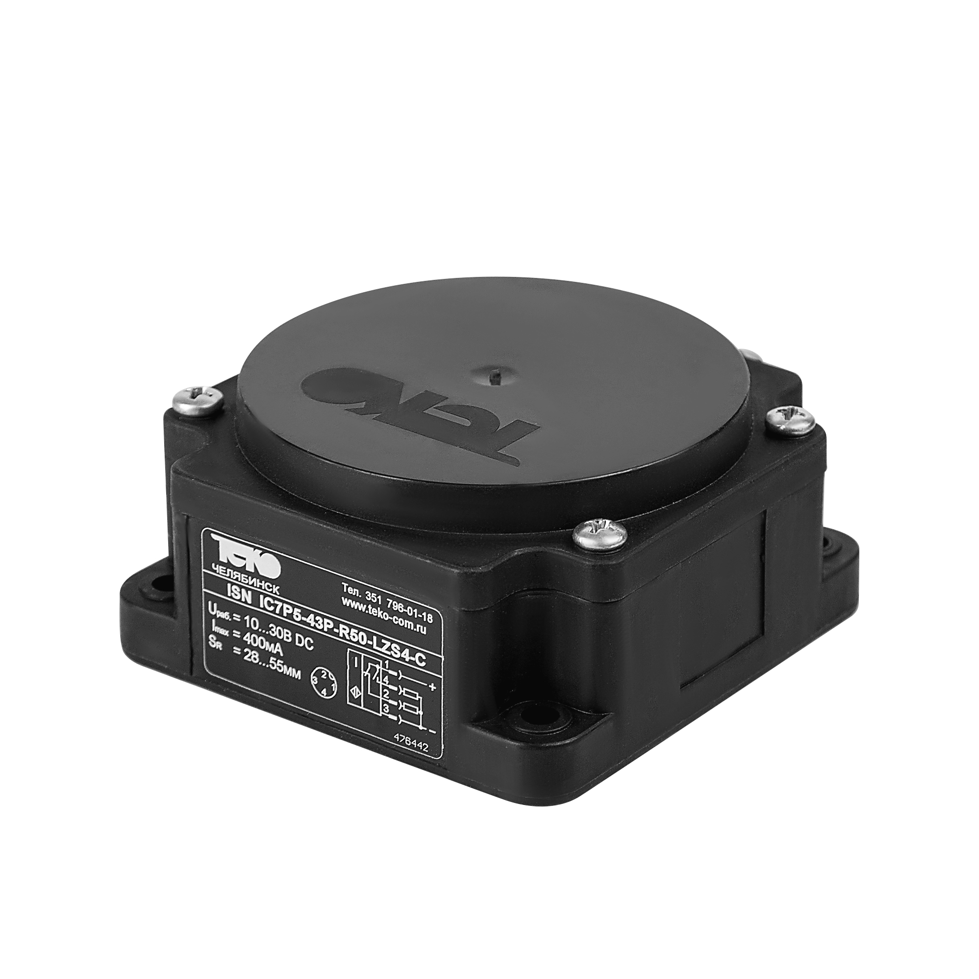 Бесконтактный выключатель ТЕКО ISN IC7P5-43P-R50-LZS4