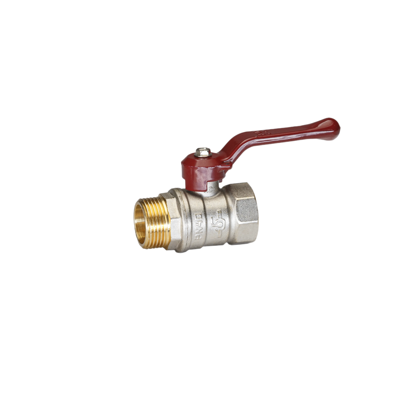 Кран шаровой рычаг 1/2" ВН TEMPER (88.В-Н.1/2".Р) купить с доставкой по РФ