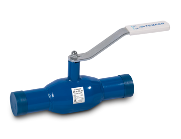 Шаровой кран Temper стандартнопроходной DN150 PN 25 приварное рукоятка