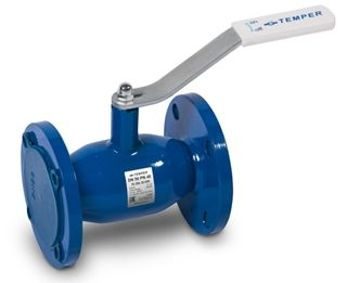 Кран шаровый фланец TEMPER Ду-32 Ру40