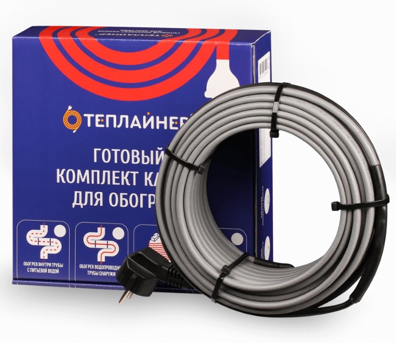 Греющий кабель ТЕПЛАЙНЕР PROFI КСЕ-24, 696 Вт, 29 м