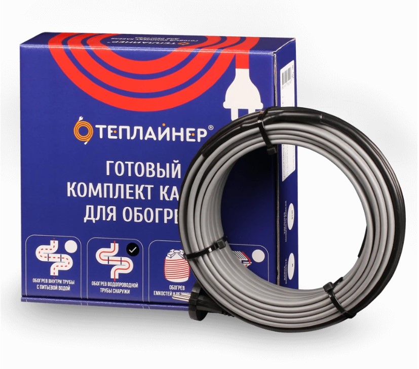 Греющий кабель ТЕПЛАЙНЕР КСН-16, 480 Вт, 30 м
