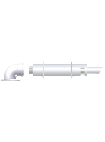 Горизонтальный коаксиальный для газовых котлов комплект Termica KIT DN60/100 антилед купить с доставкой по РФ